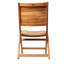 Chaise de patio pliante en teck Brighton