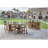 Azalyn Rectangular Counter Height Table