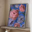 Layered Petals II Framed Print - Solid Wood-1974191157