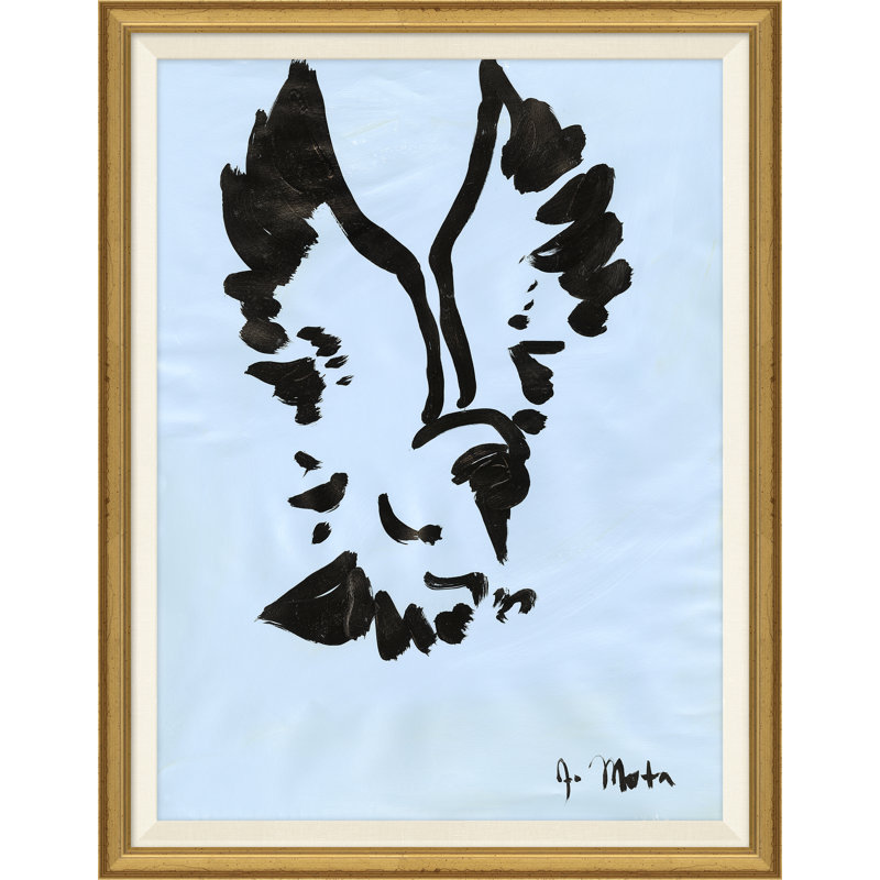 «Bird Series XIX» par Joseph Mota - peinture encadrée