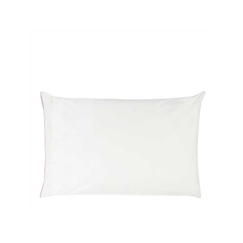 Astor Pillow Case, Peony/Pink, Queen