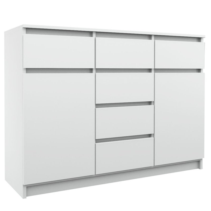 Moira 140cm W 6 - Drawer Chest of Drawers