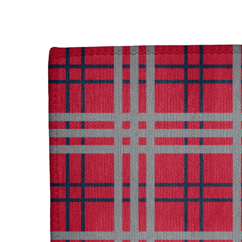 Tapis rouge à carreaux, Rectangle 3 pi x 5 pi