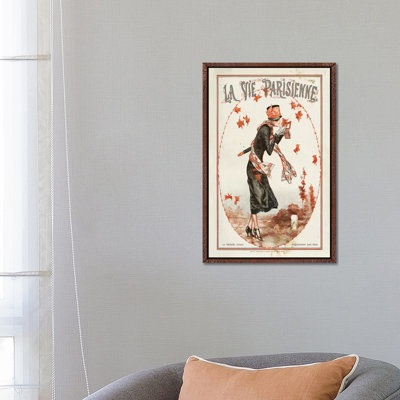 1924 La Vie Parisienne Magazine Cover 1 Piece Wall Art on Canvas