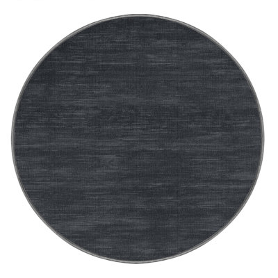 Tapis gris uni lavable à la machine