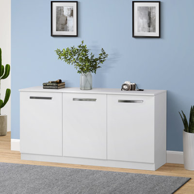 Buckie 57.4 " Wide 6 - Shelf Credenza with