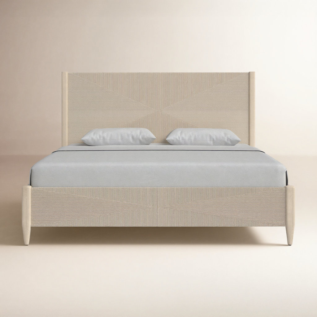 Effie Wicker Bed, Queen