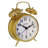 Modern & Contemporary Analog Metal Quartz Movement / Crystal Tabletop Clock with Alarm-205883516