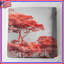 Couvre-lit matelassé Red Leafy Trees-126078862