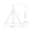 Luminaire suspendu 3 lumières DEL Dusten-447682319-447682312