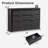 Fluted 8 Drawer Dresser, 52 Inch Wide Modern Wood Chest With Curved Profile, TV Stand & Storage Organizer For Living Room, Hallway-226439139