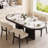 Ahn Wooden Dining Chairs Set of 2, Modern Fabric Upholstered Dining Room Chair Kitchen Chairs, Farmhouse Dinner Chair for Kitchen Dining Room -484912011-471131577