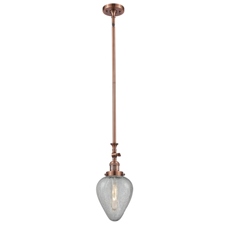 Shauna 1 - Light Single Pendant, Antique Copper