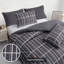 Premium Duvet Cover Set Double Brushed Microfiber Reversible With Zipper Closure & Corner Ties-122580417