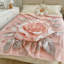 Jeté Fluffy Rose-134396586