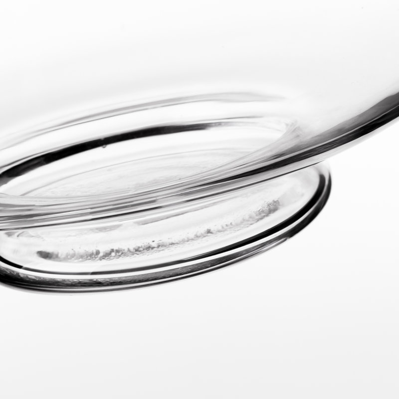 Eloda Glass Floor Vase, 28cm H x 22cm W x 22cm D