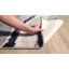 Gris Atsuko/Tapis décoratif noir-2072531482
