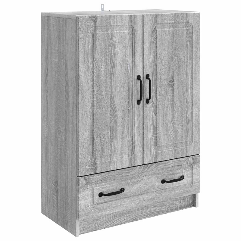 66cm Sideboard, Grey Sonoma
