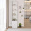 Armoire à miroir pleine longueur élégante avec organisateur de cosmétiques
