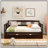 Full Size Daybed Wood Bed With Twin Trundle, Space-Saving And Multi-Functional Design For Modern Living-1677659788
