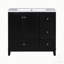 Meuble-lavabo simple 36 po avec plateau en résine Stevana-266077880