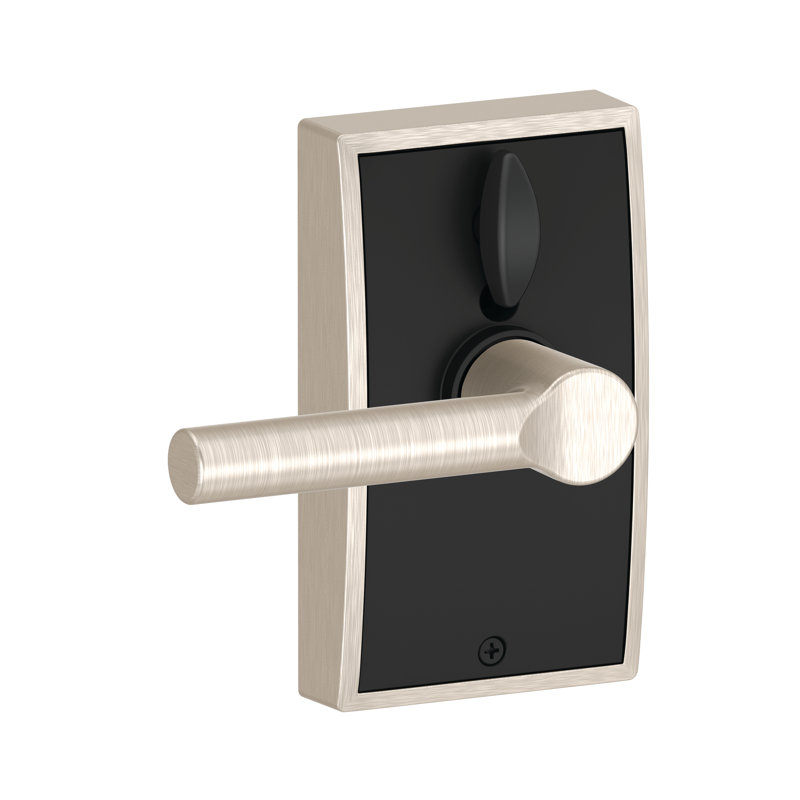 Schlage Touch Keyless Touchscreen Lever with Century Trim and Broadway Lever, Satin Nickel