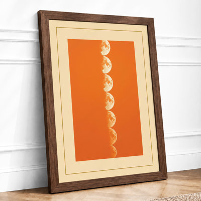 Circular Rhythm Geometric - Framed Print
