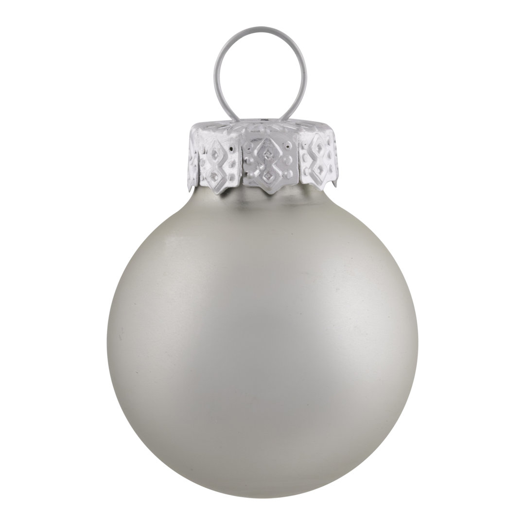 28ct Glass Christmas Ball Ornaments Northlight Seasonal 