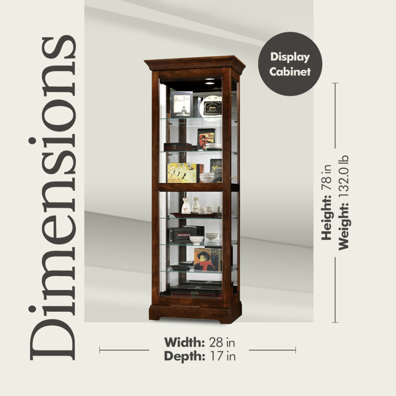 Funiture Trend Design Curio Cabinet