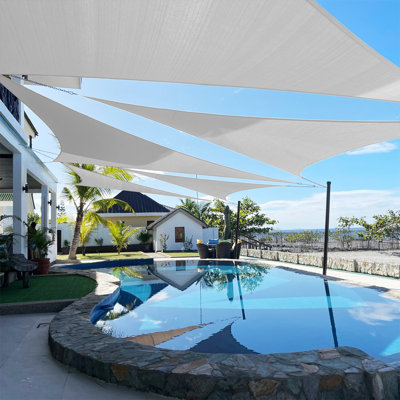 Artpuch Custom Triangle Patio Shade Sail Pool Garden Yard Lawn Carport