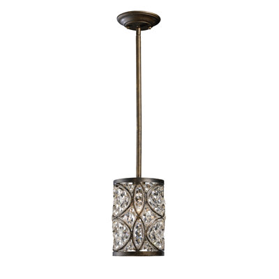Gagne 1-Light Cylinder Pendant