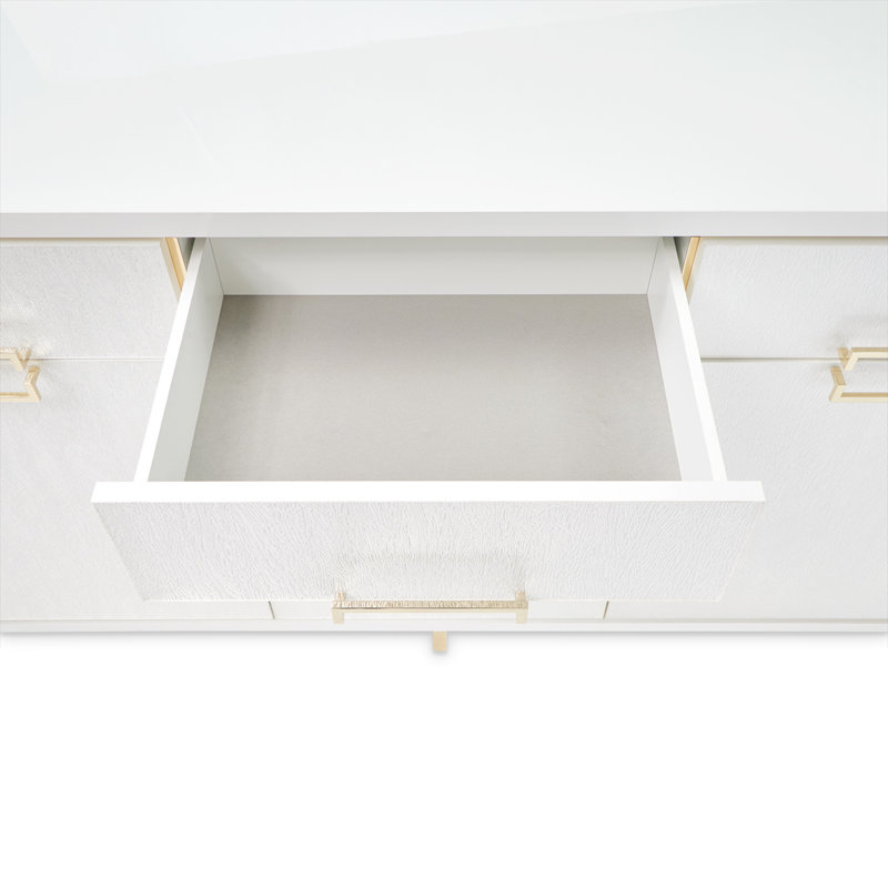 Palm Gate Sideboard - Cloud White