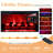 Farmhouse 70" Heavy Fireplace TV Stand with 33" Electric Fireplace & Diamond Door,White-501286706