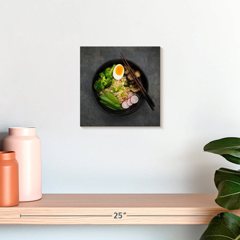 Yarlin Ramen, 10" H x 10" W
