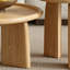 Ensemble de tables basses rondes pour petit appartement en bois-1138695574-1138695575