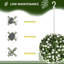 28.00cm Faux Plant in Macrame Hanger