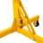 1000Lbs Folding Engine Stand,Geared Rotating Head,360 Degree Adjustable Mounting Head,Yellow Color