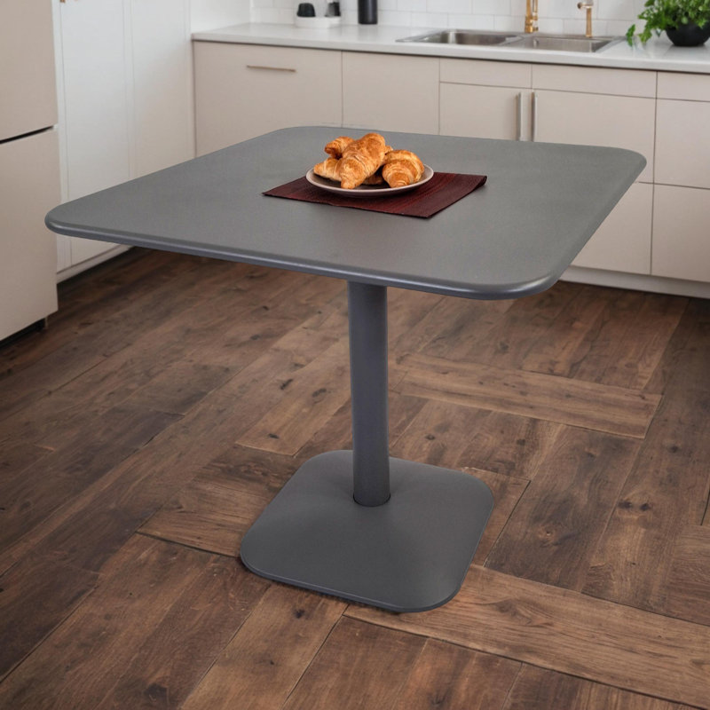 Metal Dining Table, Grey