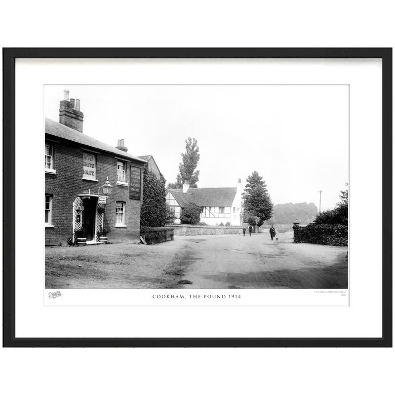 Cookham, The Pound 1914 - Single Picture Frame Print, 60cm H X 80cm W x 2cm D