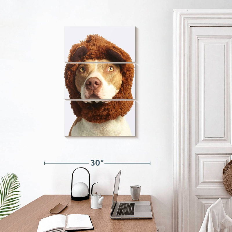 Brampt Dog Fur Headband, 32" H x 20" W