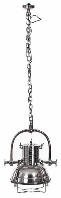 Cleo 1 - Light Nickel Dome Pendant