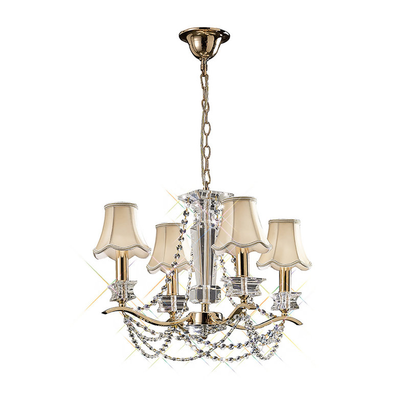 Valley 4 - Light Candle Style Chandelier