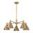 Pharos 5-Light Chandelier in Noble Brass by Breegan Jane