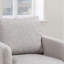Fauteuil d'appoint pivotant en tissu Boucle-207165184