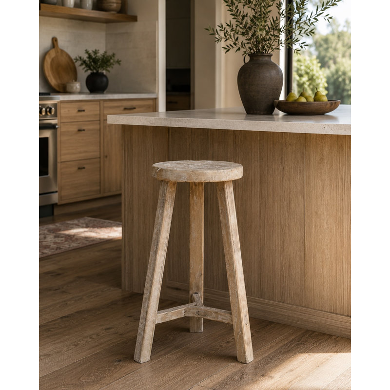 Solid Wood Stool