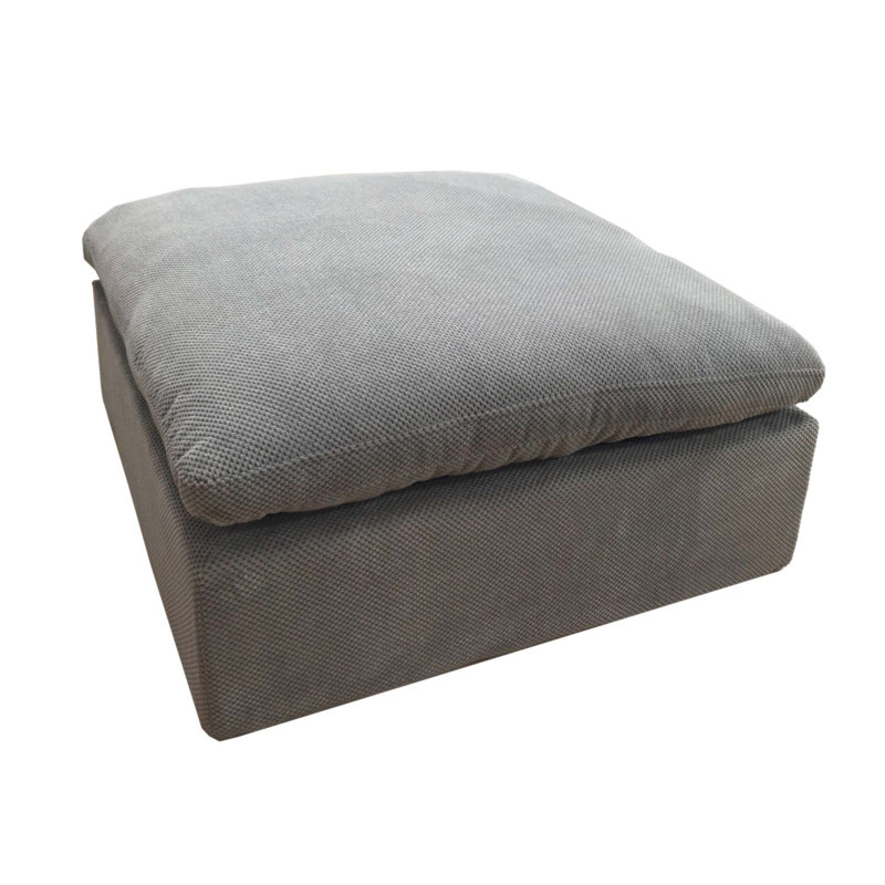 Repose-pieds entièrement compressé à grain de café, durable et polyvalent pour un confort instantané et sans assemblage