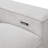 Phoebe Light Gray Power Double Reclining Sofa with Power Headrests