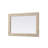 Rectangle Cornhusk Mirror in Linen White-108306182