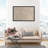 " Aesthetic Beige Floral Pattern Canvas " by Oliver Gal-68916549-68916557