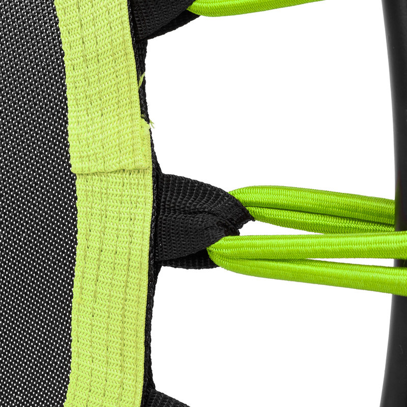 Freeport Park 101cm Round Backyard Trampoline, Black/Green